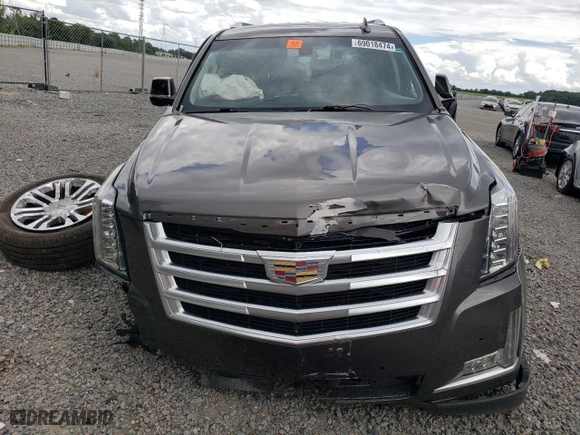 2016 Cadillac Escalade with VIN 1GYS3AKJ5GR266657, listed as a Copart auction lot 69018474 with 0 mi miles and Salvage Title. Bid and sale history available at carsss.com. Image 5.