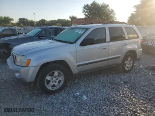 2007 Jeep Grand Cherokee Laredo with VIN 1J8GS48K67C583973, listed as a Copart auction lot 53351705 with 113,846 mi miles and Salvage Title. Bid and sale history available at carsss.com. Image 1.