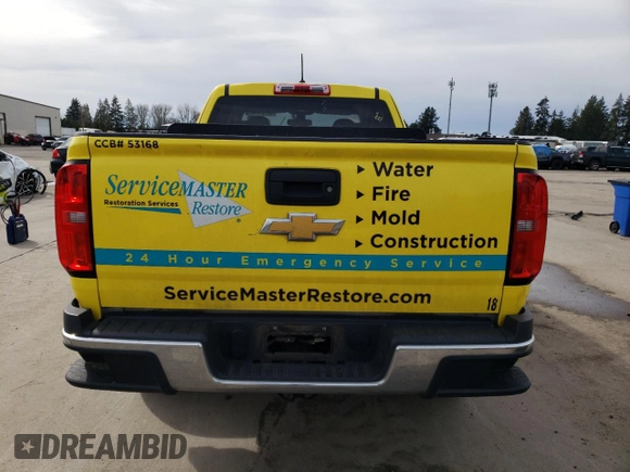 2020 Chevrolet Colorado 2WD Work Truck z VIN 1GCHSBEA8L1129970, wystawiony jako Copart lot #49721745 z przebiegiem 105 111 mil mil oraz Szkoda całkowita • Salvage title. Historia ofert i sprzedaży dostępna na DreamBid. Obrazek 6.