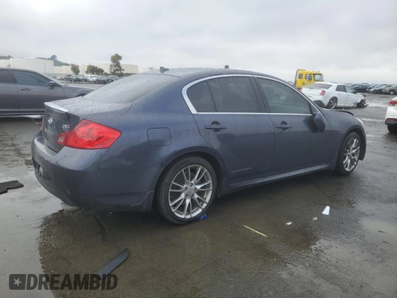2008 Infiniti G35 Journey with VIN JNKBV61E78M211318, listed as a Copart auction lot 44180515 with 93,010 mi miles and Salvage Title. Bid and sale history available at DreamBid. Image 3.
