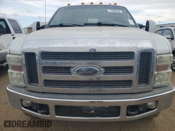 2010 Ford F-350 XL z VIN 1FTWW3DR5AEA60962, wystawiony jako Copart lot #77089534 z przebiegiem 167 148 mil mil oraz Czysty tytuł • Clean title. Historia ofert i sprzedaży dostępna na DreamBid. Obrazek 5.