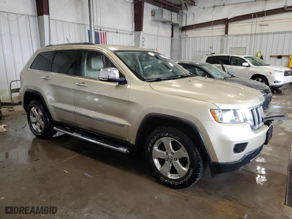 2011 Jeep Grand Cherokee Limited with VIN 1J4RR5GG3BC722782, listed as a Copart auction lot 52249515 with 162,648 mi miles and Non Repairable. Bid and sale history available at carsss.com. Image 4.