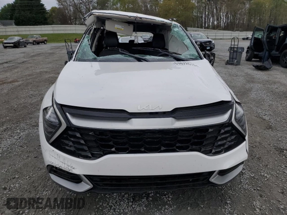 2024 Kia Sportage EX with VIN 5XYK33DF7RG184280, listed as a Copart auction lot 51072615 with 18,575 mi miles and Salvage Title. Bid and sale history available at carsss.com. Image 5.