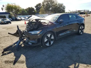 2023 Polestar 2 with VIN YSMED3KAXPL132309, listed as a Copart auction lot 80565724 with 55,168 mi miles and Salvage Title. Bid and sale history available at carsss.com. Image 1.