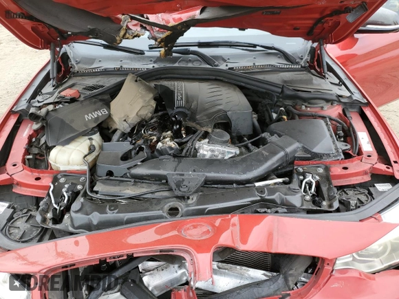 2016 BMW 4 Series 435i with VIN WBA3R1C54GK529351, listed as a Copart auction lot 53842235 with 94,757 mi miles and Salvage title. Bid and sale history available at DreamBid. Image 11.