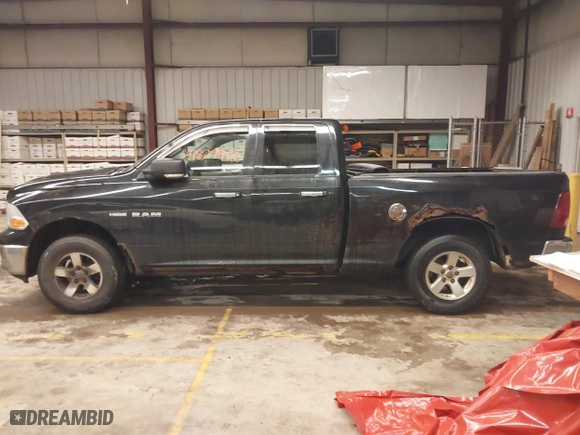 2009 Dodge Ram 1500 SLT with VIN 1D3HV18T09S823240, listed as a IAAI auction lot 41827920 with 179,843 mi miles. Bid and sale history available at carsss.com. Image 14.