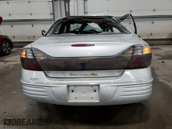 2000 Pontiac Bonneville SE with VIN 1G2HX54K9Y4287614, listed as a Copart auction lot 82661634 with 0 mi miles and Non Repairable. Bid and sale history available at carsss.com. Image 6.