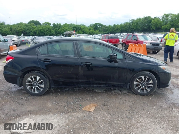 2015 Honda Civic EX z VIN 2HGFB2F81FH500316, wystawiony jako IAAI lot #42262336 z przebiegiem 108 473 mil mil oraz . Historia ofert i sprzedaży dostępna na DreamBid. Obrazek 13.
