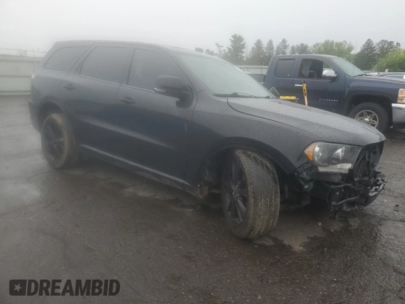 2012 Dodge Durango R/T with VIN 1C4SDJCT2CC104470, listed as a Copart auction lot 58360745 with 134,361 mi miles and Salvage title. Bid and sale history available at DreamBid. Image 4.