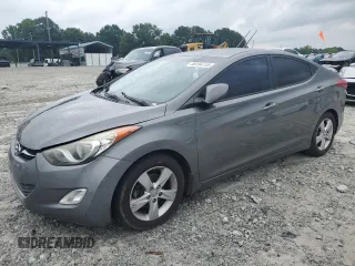 2013 Hyundai Elantra GLS with VIN 5NPDH4AE1DH414828, listed as a Copart auction lot 58194735 with 166,089 mi miles and Salvage title. Bid and sale history available at DreamBid. Image 1.