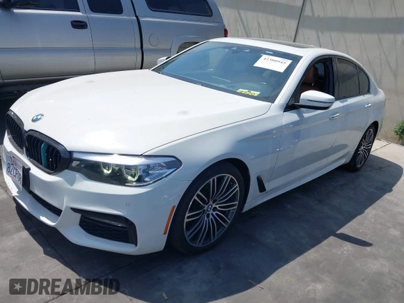 2018 BMW 5 Series 530i with VIN WBAJA5C5XJWA39179, listed as a IAAI auction lot 42380945 with 76,410 mi miles and . Bid and sale history available at DreamBid. Image 18.