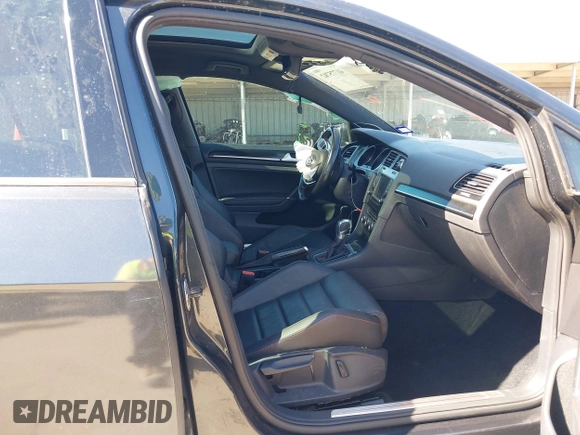 2017 Volkswagen Golf GTI S with VIN 3VW447AU1HM049147, listed as a IAAI auction lot 41775702 with 70,100 mi miles. Bid and sale history available at carsss.com. Image 5.
