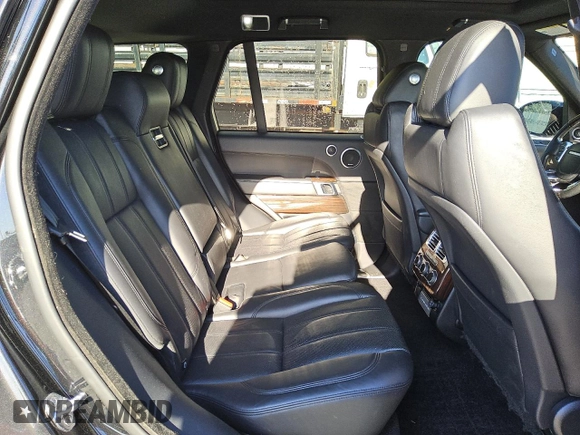 2017 Land Rover Range Rover HSE with VIN SALGS2FV4HA341200, listed as a Copart auction lot 52712095 with 117,824 mi miles and Clean title. Bid and sale history available at DreamBid. Image 11.