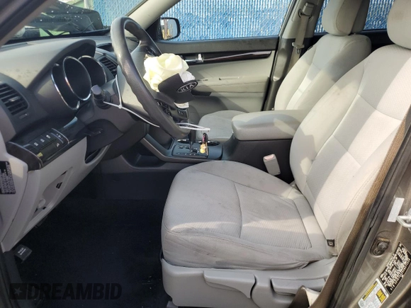 2012 Kia Sorento LX with VIN 5XYKT4A24CG271228, listed as a Copart auction lot 47859595 with Not Provided miles and Salvage Title. Bid and sale history available at carsss.com. Image 7.