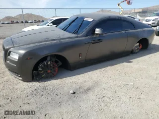 2014 Rolls-Royce Wraith with VIN SCA665C57EUX84259, listed as a Copart auction lot 65586204 with 52,048 mi miles and Salvage Title. Bid and sale history available at carsss.com. Image 1.