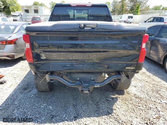 2019 Chevrolet Silverado 1500 LTZ with VIN 3GCUYGEL5KG147953, listed as a Copart auction lot 59009204 with 61,984 mi miles and Salvage Title. Bid and sale history available at carsss.com. Image 6.