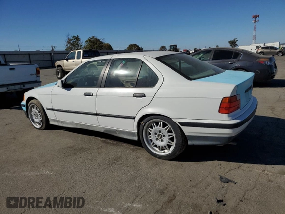 1994 BMW 3 Series 325i with VIN WBACB3323RFE15801, listed as a Copart auction lot 76171254 with 373,575 mi miles and Clean Title. Bid and sale history available at carsss.com. Image 2.