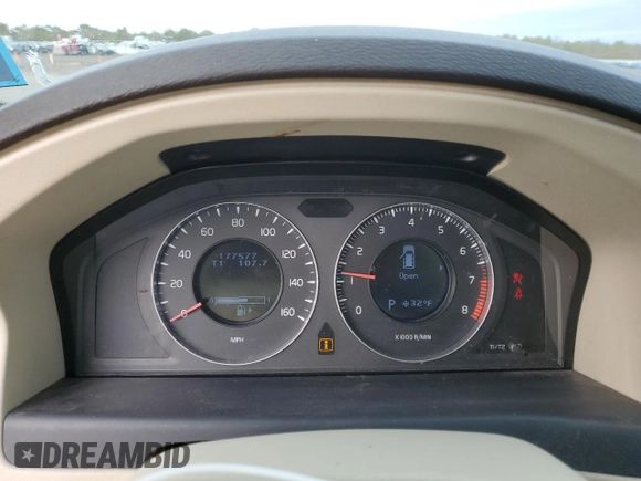 2008 Volvo V70 with VIN YV1BW982781033434, listed as a Copart auction lot 43617245 with 177,577 mi miles and Clean Title. Bid and sale history available at DreamBid. Image 9.