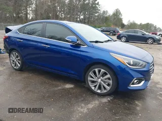 2021 Hyundai Accent Limited with VIN 3KPC34A6XME144957, listed as a IAAI auction lot 41543025 with 41,253 mi miles. Bid and sale history available at carsss.com. Image 1.