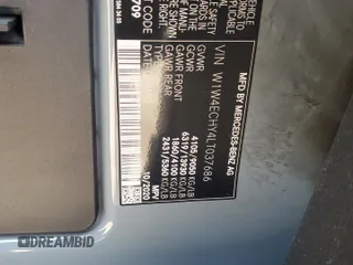 2020 Mercedes-Benz Sprinter Cargo with VIN W1W4ECHY4LT037686, listed as a Copart auction lot 63272734 with 180,277 mi miles and Salvage Title. Bid and sale history available at carsss.com. Image 13.