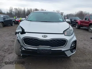 2020 Kia Sportage LX with VIN KNDPMCAC8L7805821, listed as a IAAI auction lot 42006272 with 11,058 mi miles. Bid and sale history available at carsss.com. Image 13.