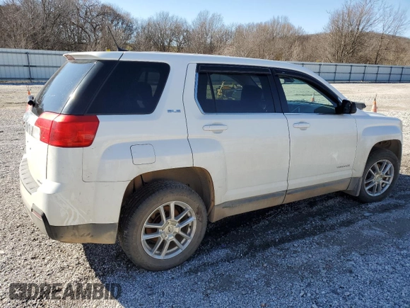 2014 GMC Terrain SLE with VIN 2GKFLVEKXE6102689, listed as a Copart auction lot 47861335 with 137,210 mi miles and Clean Title. Bid and sale history available at carsss.com. Image 3.