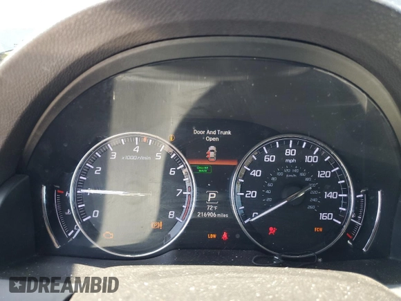 2014 Acura RLX Technology с VIN JH4KC1F54EC000130, выставлен на аукционе Copart как лот 60496615 с пробегом 216 906 миль миль и Списание • Salvage title. История ставок и продаж доступна на DreamBid. Изображение 9.