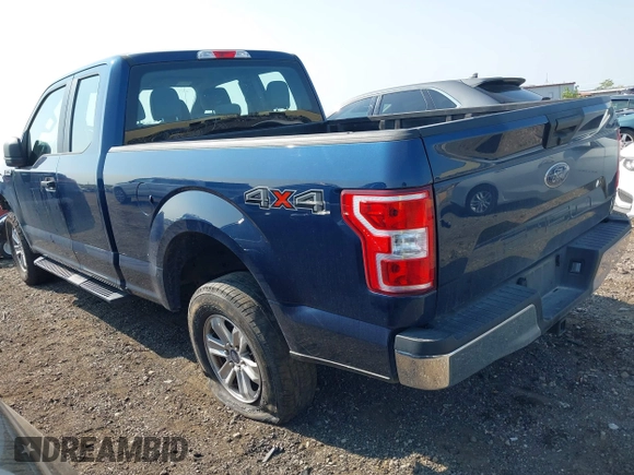 2019 Ford F-150 XL with VIN 1FTEX1EB9KKC09133, listed as a IAAI auction lot 40319582 with 151,728 mi miles. Bid and sale history available at carsss.com. Image 3.