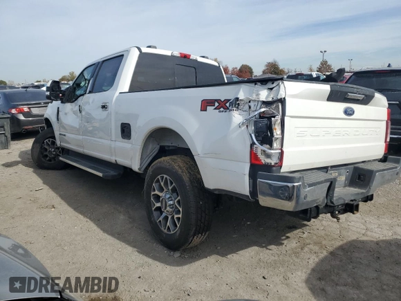 2021 Ford Super Duty F-250 SRW XL with VIN 1FT7W2BT1MEC25536, listed as a Copart auction lot 46245295 with 105,874 mi miles and Non Repairable. Bid and sale history available at carsss.com. Image 2.
