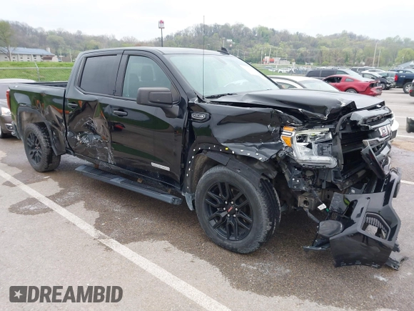 2021 GMC Sierra 1500 Elevation with VIN 3GTU9CED9MG202180, listed as a IAAI auction lot 41991897 with 87,744 mi miles and . Bid and sale history available at DreamBid. Image 1.