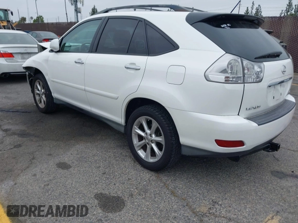 2008 Lexus RX 350 with VIN 2T2GK31U48C048352, listed as a IAAI auction lot 42044323 with Not Provided miles and . Bid and sale history available at DreamBid. Image 3.