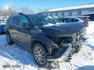 2017 GMC Acadia SLE with VIN 1GKKNLLS3HZ185214, listed as a IAAI auction lot 41246832 with 103,000 mi miles. Bid and sale history available at carsss.com. Image 1.
