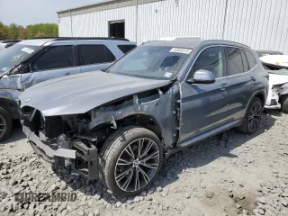 2024 BMW X3 xDrive30i z VIN 5UX53DP07R9V73947, wystawiony jako Copart lot #53938315 z przebiegiem 7 615 mil mil oraz Szkoda całkowita • Salvage title. Historia ofert i sprzedaży dostępna na DreamBid. Obrazek 1.