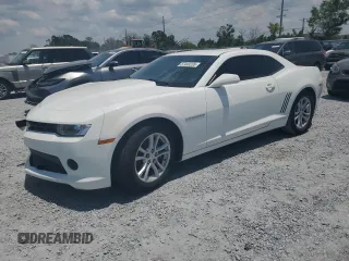 2015 Chevrolet Camaro LS z VIN 2G1FB1E33F9257948, wystawiony jako Copart lot #57443235 z przebiegiem 38 690 mil mil oraz Szkoda całkowita • Salvage title. Historia ofert i sprzedaży dostępna na DreamBid. Obrazek 1.