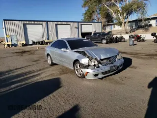 2008 Mercedes-Benz CLK 350 with VIN WDBTJ56H48F237022, listed as a Copart auction lot 73179984 with 115,737 mi miles and Salvage Title. Bid and sale history available at DreamBid. Image 10.
