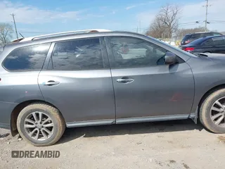 2015 Nissan Pathfinder S with VIN 5N1AR2MN7FC633528, listed as a IAAI auction lot 41905726 with 159,525 mi miles and . Bid and sale history available at DreamBid. Image 13.