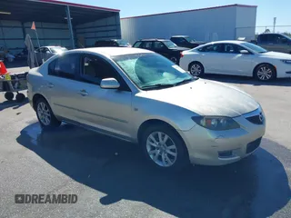 2008 Mazda 3 Man i Sport *Ltd Avail* with VIN JM1BK32F881808284, listed as a IAAI auction lot 41769170 with 314,782 mi miles. Bid and sale history available at carsss.com. Image 1.