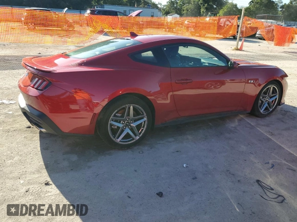 2024 Ford Mustang GT с VIN 1FA6P8CF0R5421646, выставлен на аукционе Copart как лот 61478275 с пробегом 2 331 миль миль и Списание • Salvage title. История ставок и продаж доступна на DreamBid. Изображение 3.