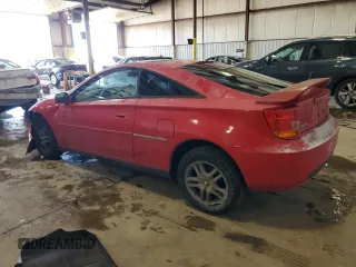 2002 Toyota Celica GT with VIN JTDDR32T720121949, listed as a Copart auction lot 46656255 with 144,873 mi miles and Salvage Title. Bid and sale history available at carsss.com. Image 2.