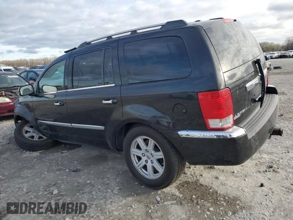 2008 Chrysler Aspen Limited z VIN 1A8HX58N08F149957, wystawiony jako Copart lot #49010785 z przebiegiem 222 789 mil mil oraz Szkoda całkowita • Salvage title. Historia ofert i sprzedaży dostępna na DreamBid. Obrazek 2.