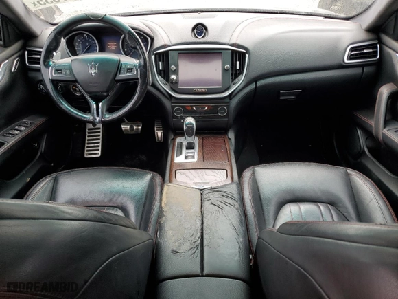 2015 Maserati Ghibli S Q4 with VIN ZAM57RTA5F1143258, listed as a Copart auction lot 47747835 with 137,288 mi miles and Clean Title. Bid and sale history available at carsss.com. Image 8.