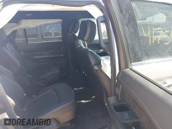 2019 Ford Expedition Limited with VIN 1FMJU2AT0KEA48449, listed as a IAAI auction lot 41754803 with 91,502 mi miles. Bid and sale history available at carsss.com. Image 8.