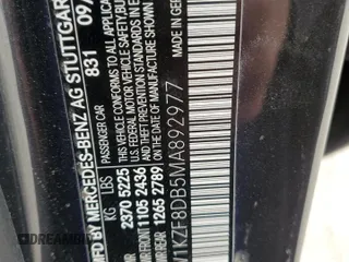 2021 Mercedes-Benz E 350 z VIN W1KZF8DB5MA892977, wystawiony jako Copart lot #48360735 z przebiegiem 32 848 mil mil oraz Szkoda całkowita • Salvage title. Historia ofert i sprzedaży dostępna na DreamBid. Obrazek 13.
