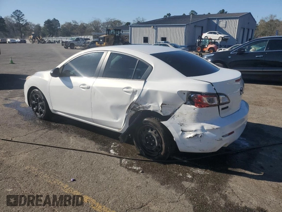 2013 Mazda 3 i SV with VIN JM1BL1TF6D1833971, listed as a Copart auction lot 49429515 with Not Provided miles and Salvage Title. Bid and sale history available at DreamBid. Image 2.