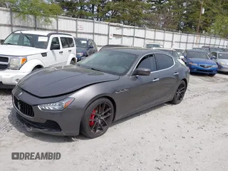 2015 Maserati Ghibli S Q4 с VIN ZAM57RTA9F1150956, выставлен на аукционе IAAI как лот 41817012 с пробегом 56 386 миль миль и . История ставок и продаж доступна на DreamBid. Изображение 2.