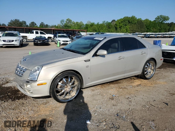 2007 Cadillac STS z VIN 1G6DW677970151227, wystawiony jako Copart lot #52345265 z przebiegiem 154 790 mil mil oraz Szkoda całkowita • Salvage title. Historia ofert i sprzedaży dostępna na DreamBid. Obrazek 1.
