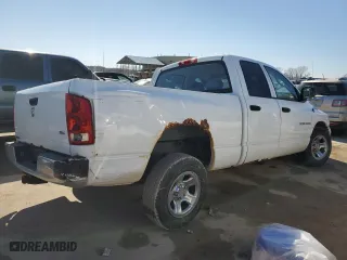 2005 Dodge Ram 1500 SLT with VIN 1D7HA18N65S350322, listed as a Copart auction lot 46690755 with 130,115 mi miles and Salvage Title. Bid and sale history available at carsss.com. Image 3.