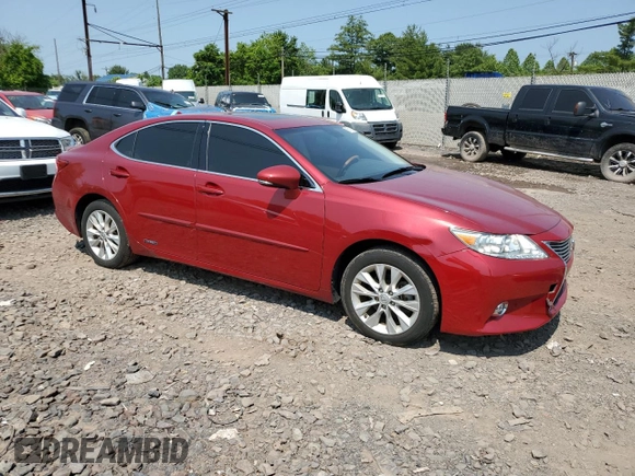 2014 Lexus ES 300h with VIN JTHBW1GG4E2050166, listed as a Copart auction lot 58517595 with 69,994 mi miles and Salvage title. Bid and sale history available at DreamBid. Image 4.