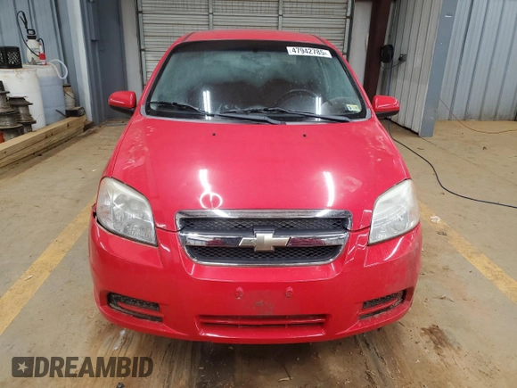 2007 Chevrolet Aveo LS z VIN KL1TD566X7B168714, wystawiony jako Copart lot #47942785 z przebiegiem 116 010 mil mil oraz Szkody całkowita. Historia ofert i sprzedaży dostępna na DreamBid. Obrazek 5.