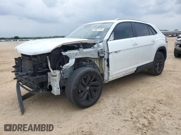 2022 Volkswagen Atlas SE with VIN 1V2JE2CA6NC223234, listed as a Copart auction lot 54621175 with 31,099 mi miles and Salvage title. Bid and sale history available at DreamBid. Image 1.
